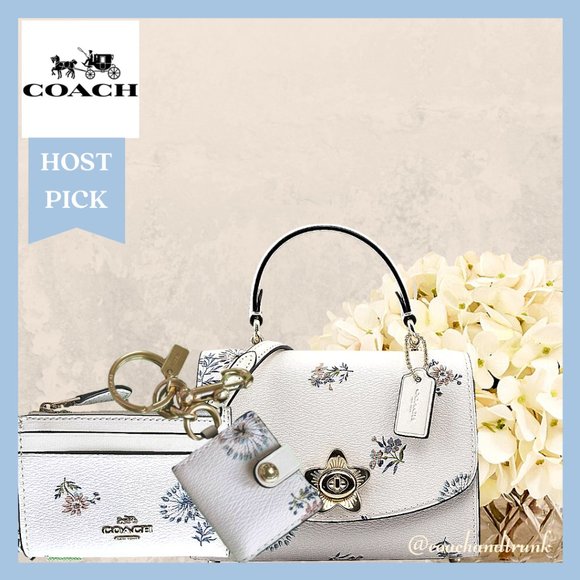 COACH Handbags - COACH Tilly Dandelion Print 3 Piece SET